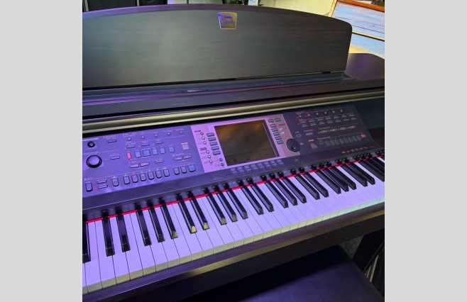 Yamaha CVP207 Satin Rosewood Digital Piano, Used - Complete Package (SN:609466) - Image 6